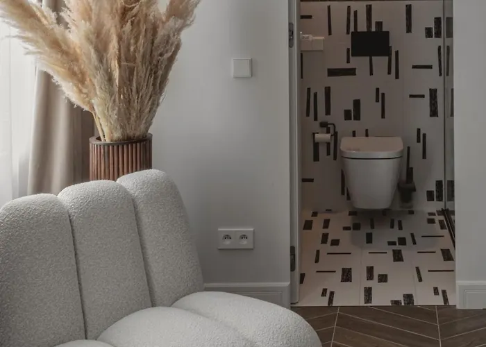 アパート Sleek And New Studio, Monaco ボーソレイユ